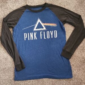 Pink Floyd - Long Sleeve Raglan Tee - Size Small